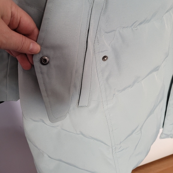 3x Down Light Mint Green Parka - Picture 14 of 14